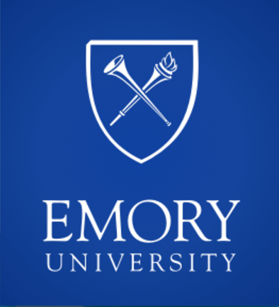 Gold White and Blue College Logo - Oxford College of Emory University