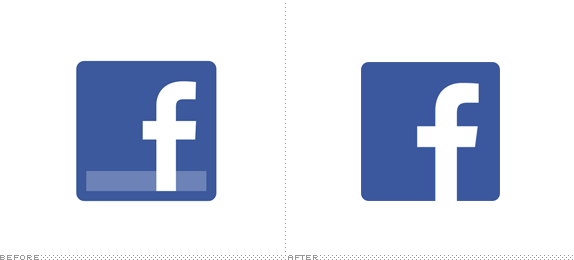 Facebok Logo - Brand New: Facebook's Radically New 