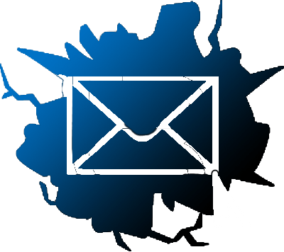 Cracked Email Logo - Email Logo Cracked