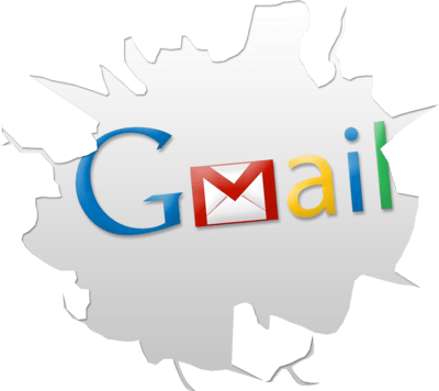 Cracked Email Logo - Gmail and Hotmail Using New Factors to Detect Spam Mail