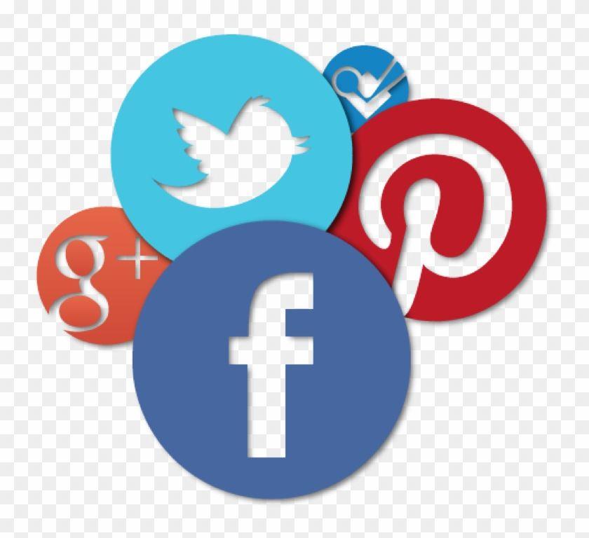 Circle Social Media Logo - Logos Background Social Media Logo Png