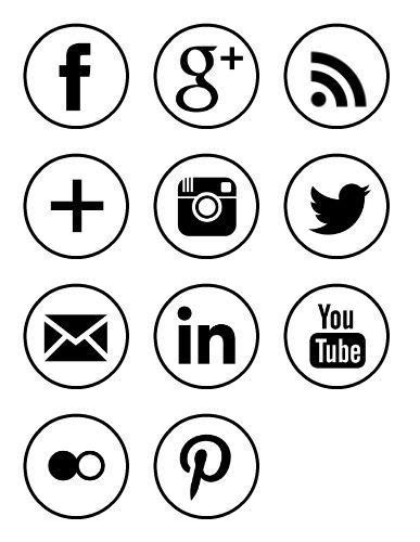 Circle Social Media Logo - Interactions - efficient building blocks of social media strategy ...