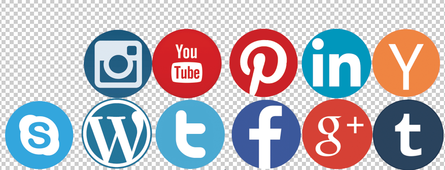 Circle Social Media Logo - Social Icons PNG Transparent Social Icons.PNG Images. | PlusPNG