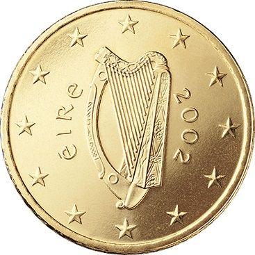 Harp of Ireland Logo - Ireland 10 cent 2002 [eur944]