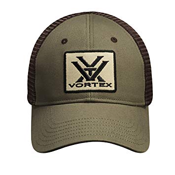 Vortex Optics Logo - Amazon.com : Vortex Optics Green and Brown Mesh Baseball Cap ...