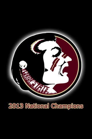 Florida State Football Logo - Florida State Champions iPhone Wallpaper | Florida State Seminoles ...