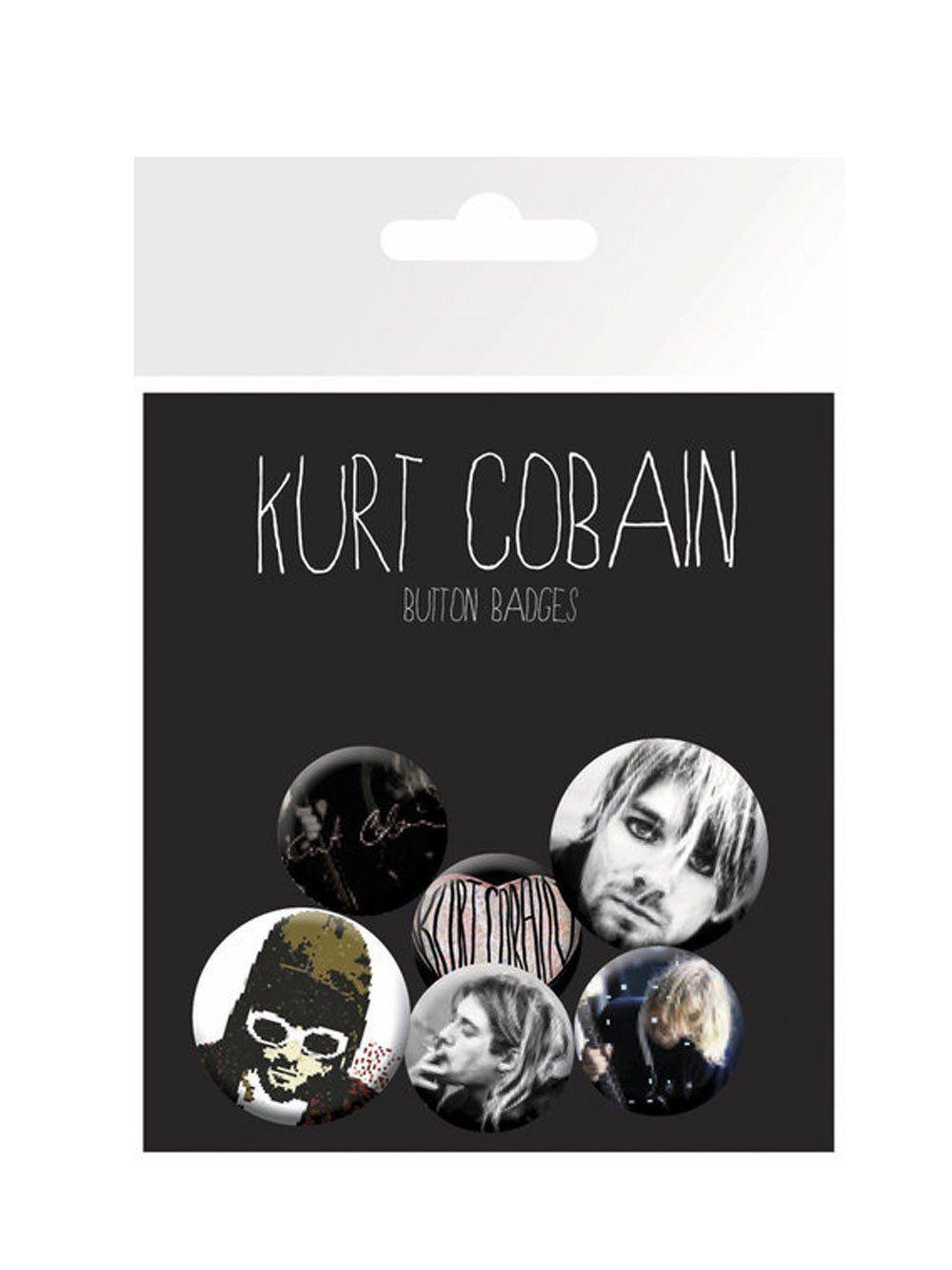 Kurt Cobain Logo - Buy Kurt Cobain - Logo Badge Pack at Loudshop.com for only £2.75