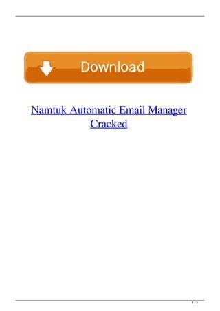 Cracked Email Logo - Namtuk Automatic Email Manager Cracked by tiolikeden - issuu