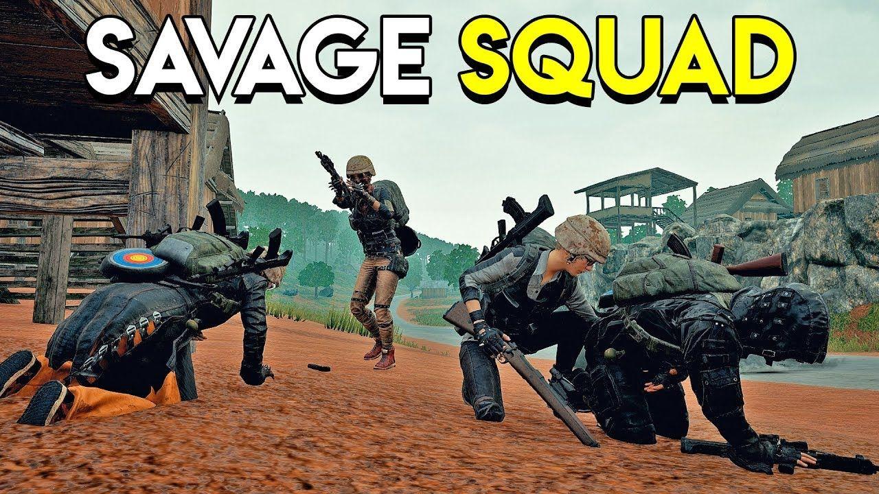 Savage Squad Gun Logo - SAVAGE SQUAD - PUBG (Highlights) - YouTube