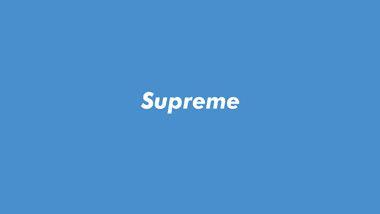 Navy Blue Supreme Logo - Supreme blue box Logos