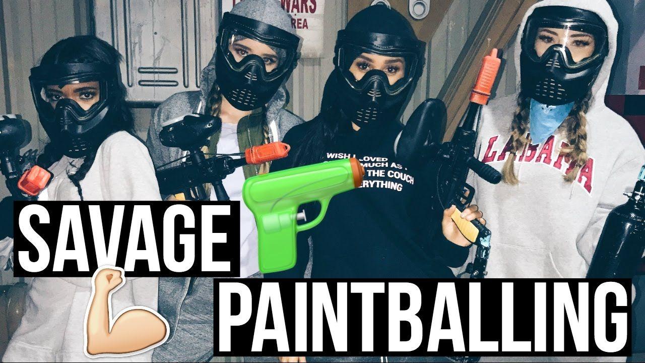 Savage Squad Gun Logo - SAVAGE PAINTBALLING! - YouTube