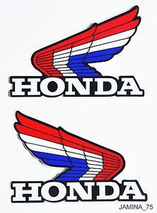 Honda ATV Logo - Honda Wing CR TRX MR MT XL XR SL ATC ATV Quad Fuel Gas Tank Decal