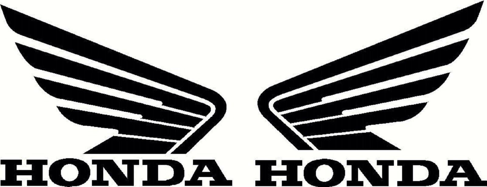 Honda ATV Logo - Honda Wings Set Vinyl Decal ATV Quad Tank and 26 similar items