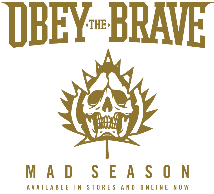 Obey the Brave Logo - OBEY THE BRAVE | 'MAD SEASON' OUT NOW