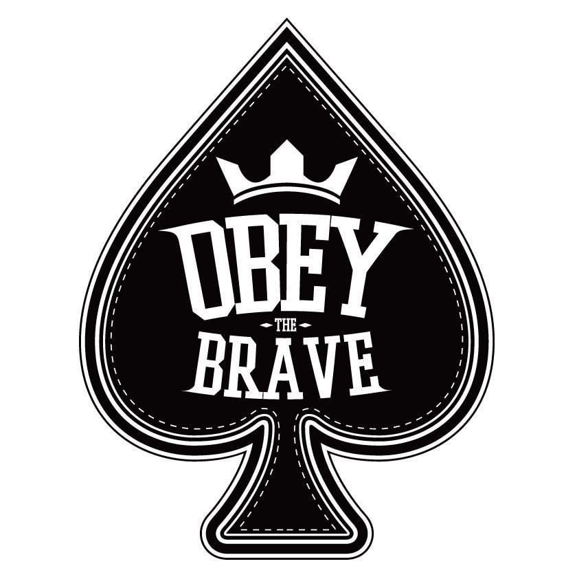 Obey the Brave Logo - OBEY The Brave. Style / Design. Hardcore music, Brave, Logos
