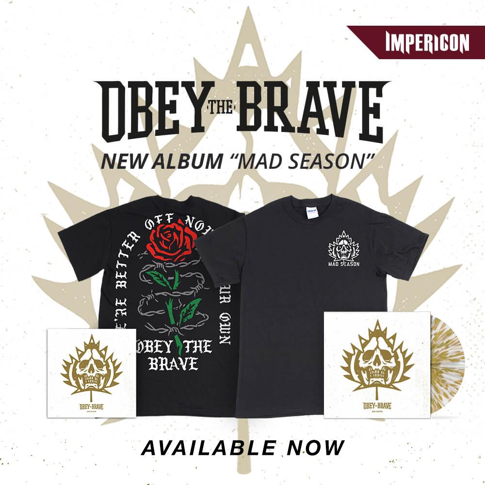 Obey the Brave Logo - OBEY THE BRAVE. 'MAD SEASON' OUT NOW