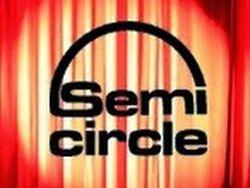 Orange Semicircle Logo - Theater Semi Circle