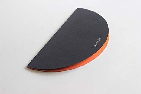 Orange Semicircle Logo - Eka Brand Semi Circle Black & Orange Diary (Diameter - 10 inches, 50 ...