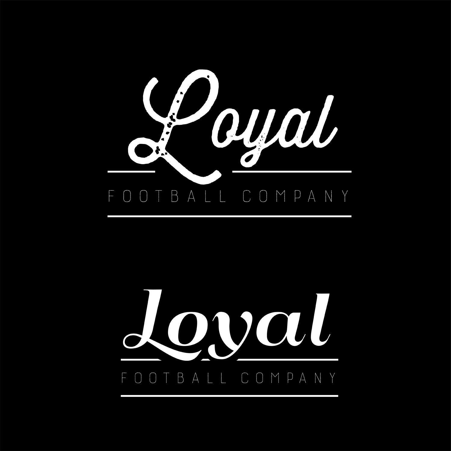 Loyal Logo - Traditional, Serious, Clothing Logo Design for Loyal Football ...