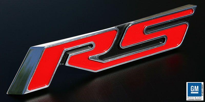 Camaro RS Logo - Sparks Restorations SR-TERSPR | & Up Chevy Camaro Trunk Emblem RS ...