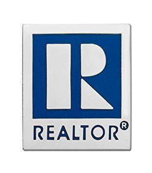 Silver R Logo - Large REALTOR Logo Branded Lapel Pin with Magnetic Back (Silver)