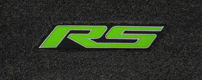 Camaro RS Logo - Lloyd Mats Camaro RS Logo Velourtex Front Floor Mats (2010 2015)