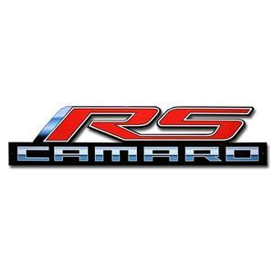Camaro RS Logo - RS Camaro Metal Sign x 8