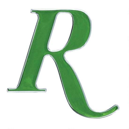 Silver R Logo - Remington R Logo Sticker Decal Green Silver 17399
