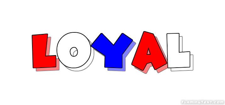 Loyal Logo - United States of America Logo | Free Logo Design Tool from Flaming Text