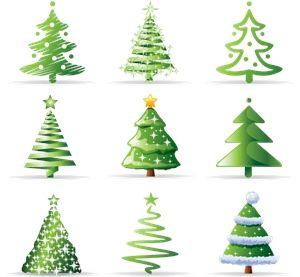 Christmas Tree Logo - christmas tree Logo Vector (.AI) Free Download