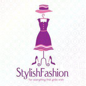 Girly Fashion Logo - Stylish #Girly #Fashion #logo | My Designs | Design, Logo design, Logos