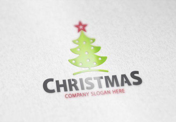 Christmas Tree Logo - Christmas Tree Logo ~ Logo Templates ~ Creative Market