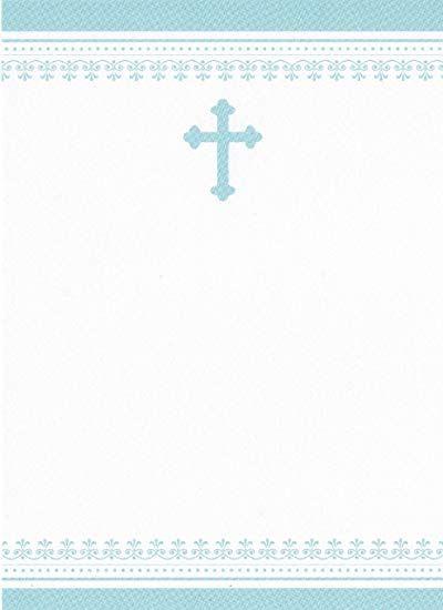 Printable Blue Cross Logo - Amazon.com: Blue Cross with Wallpaper Border Set of 10 Christening ...