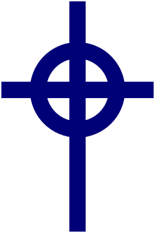 Printable Blue Cross Logo - Celtic cross