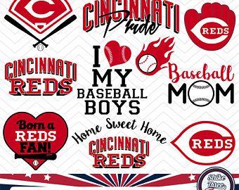 Cincinnati Reds Logo - Cincinnati reds logo | Etsy