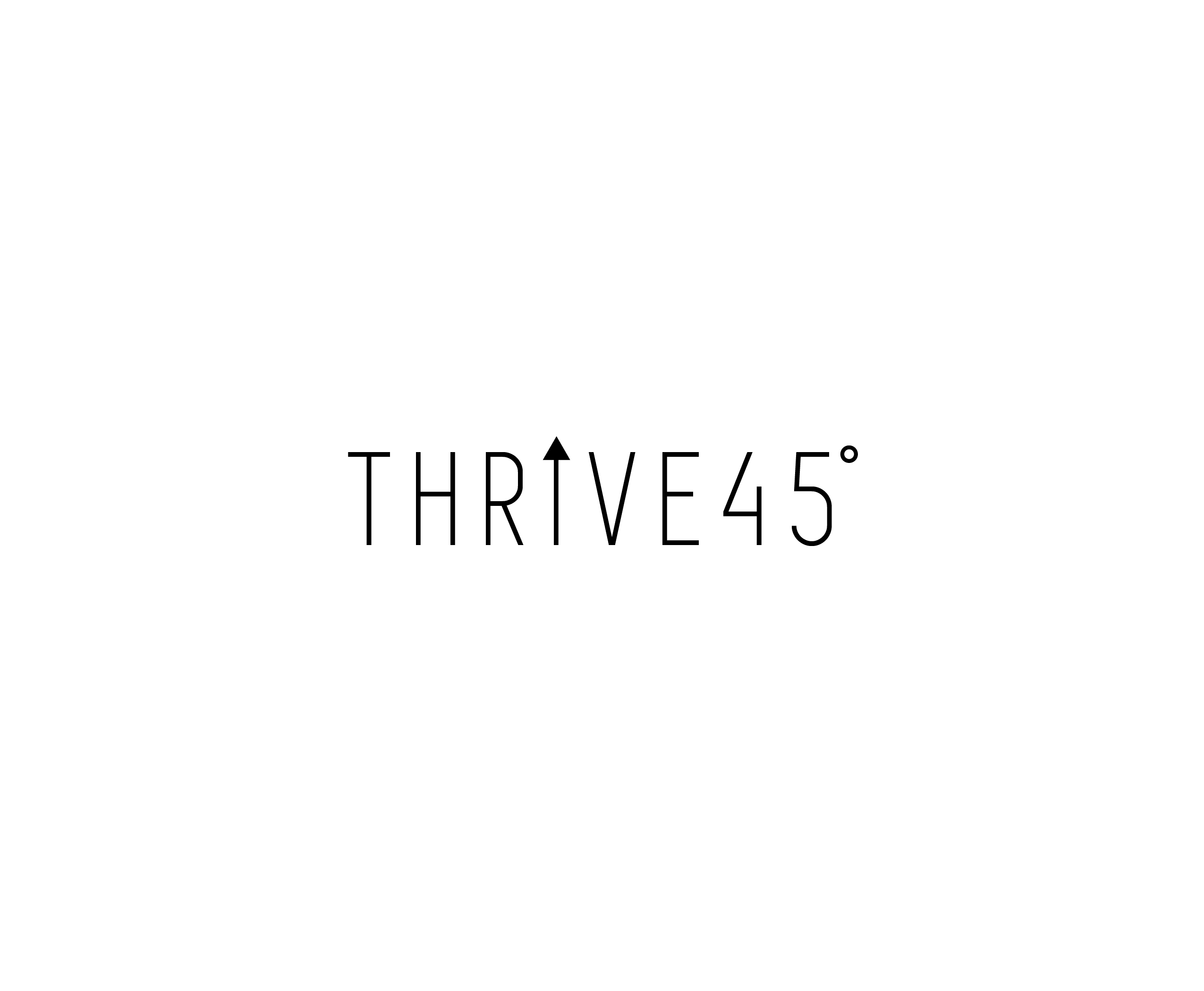 All-Black Y Logo - Media/Logo Kit — Thrive 45°