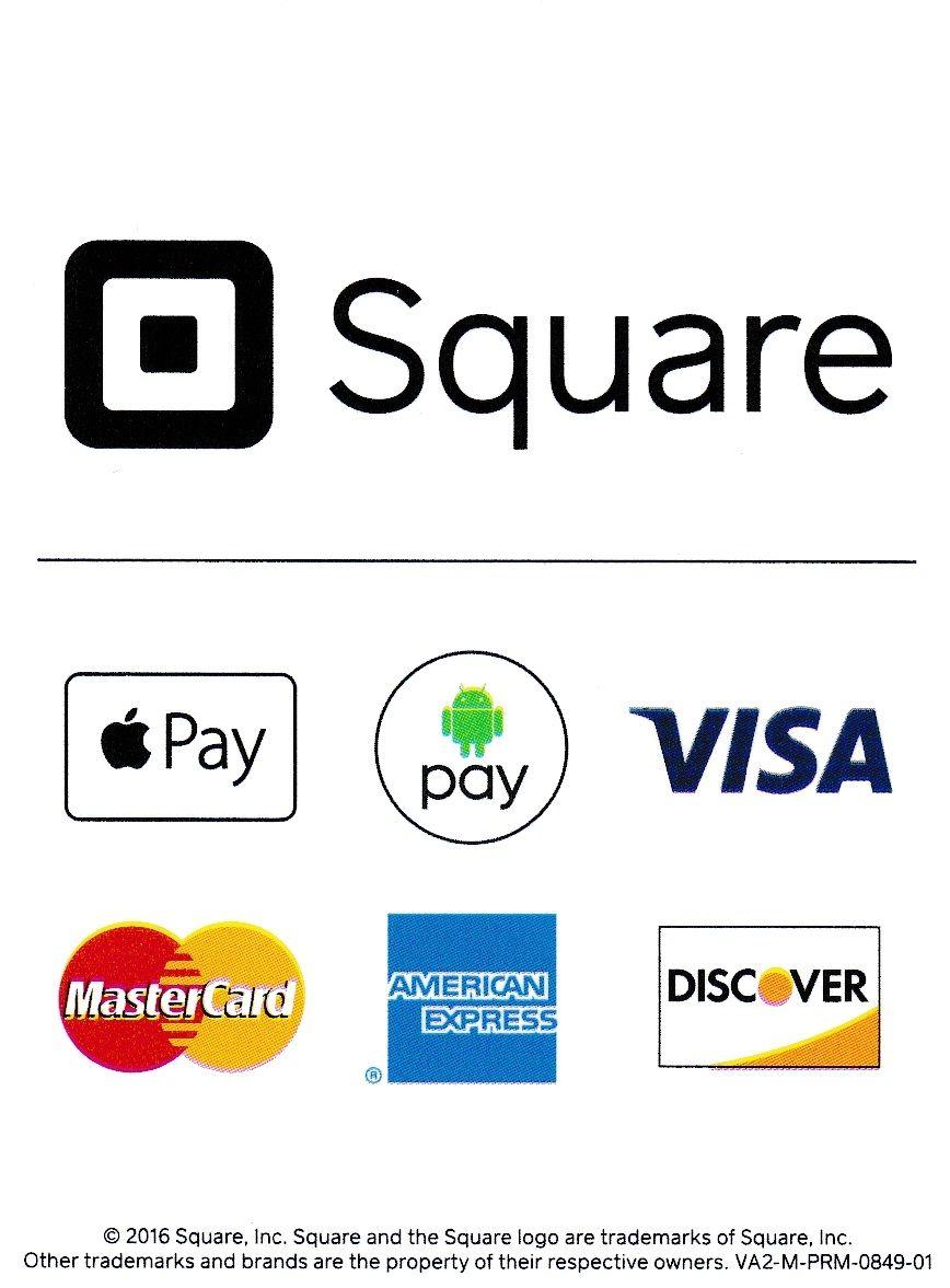 Pay with Square Logo - Upcoming Events
