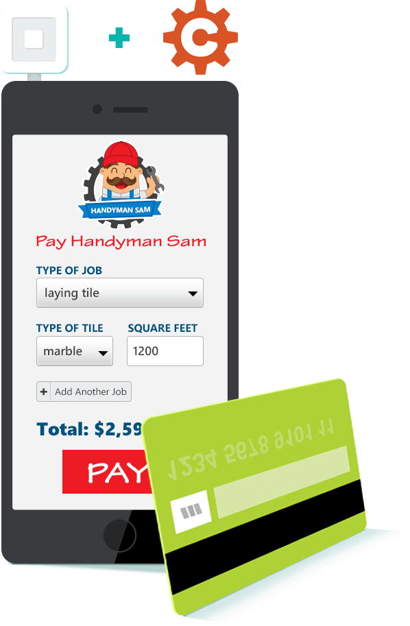 Pay with Square Logo - Create secure payment forms with Cognito Forms + Square
