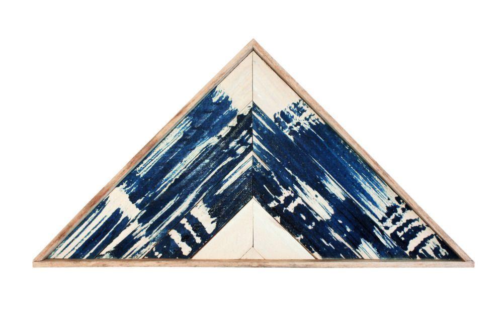 Indigo Triangle Logo - p>An inspired art piece from Aleksandra Zee, that emanates the ...