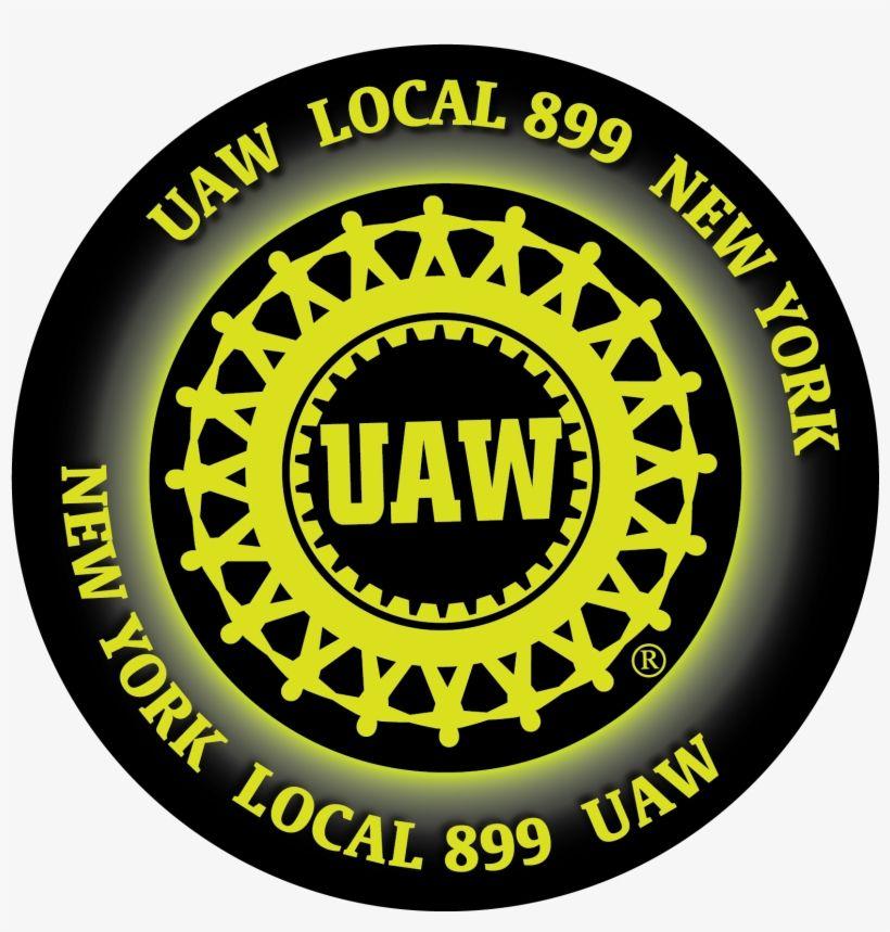 Yellow UAW Logo - 10 604 Uaw Round Decal Region 1 D Transparent PNG