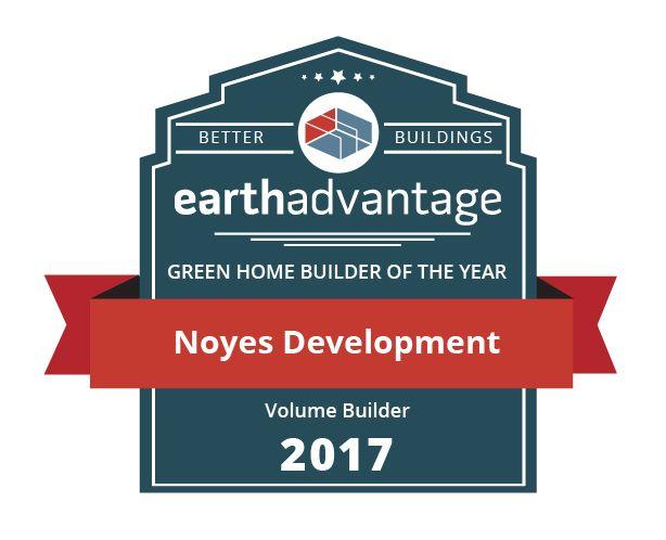 Green Builder Logo - Earth Advantage - Green Home Builder of the Year Awards 2017