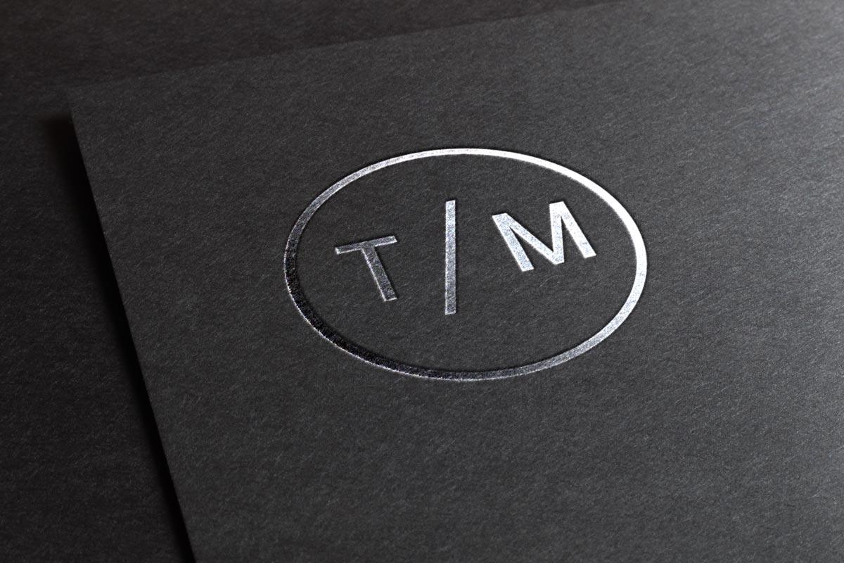 Elegant Black and White Logo - Elegant Logo Design & Bespoke Stationery for TaylorMade Models