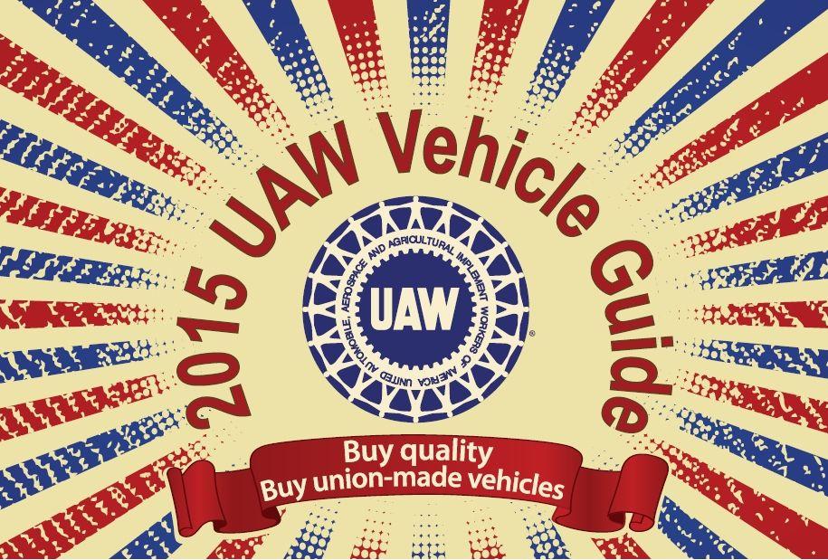 Yellow UAW Logo - Buy Union. UFCW Local 1546