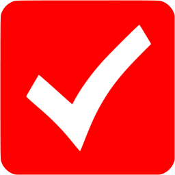 Red Check Mark Logo - Red check mark 8 icon red check mark icons