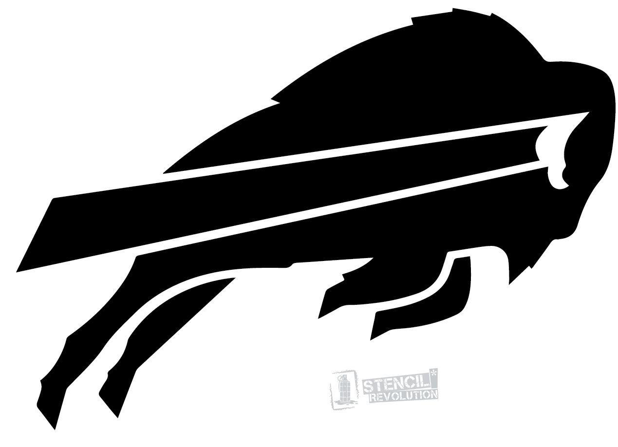 NFL Bills Logo - Buffalo Bills Stencils | All things cricut | Buffalo Bills, Buffalo ...