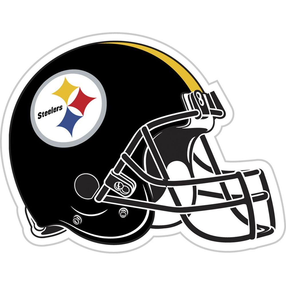 NFL Steelers Logo - Pittsburgh Steelers Vinyl Magnet Set - Helmet Logo