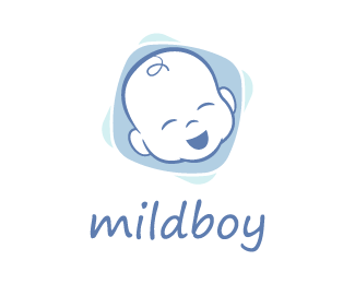 Blue Baby Logo - 62 Baby Logo Ideas For Your Baby Product Company