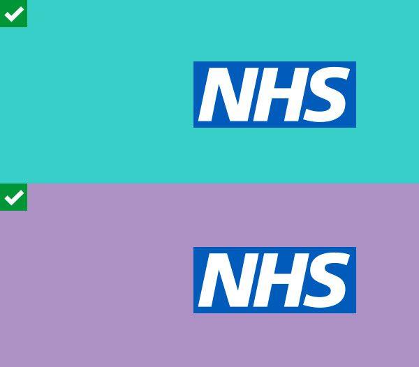 Blue and Green Sign Logo - NHS Identity Guidelines | NHS logo