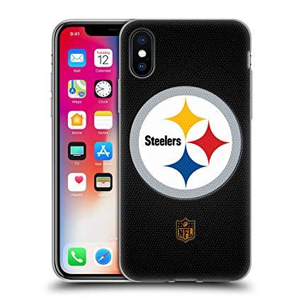 NFL Steelers Logo - Amazon.com: Official NFL Football Pittsburgh Steelers Logo Soft Gel ...