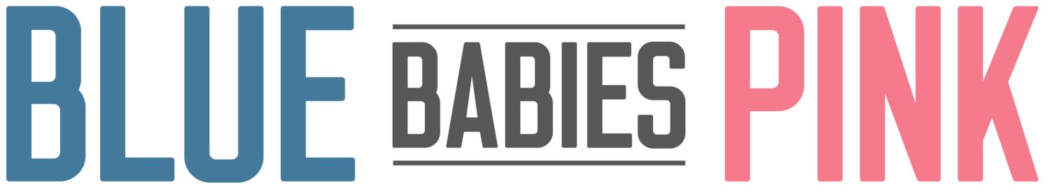 Blue Baby Logo - Blue Babies Pink